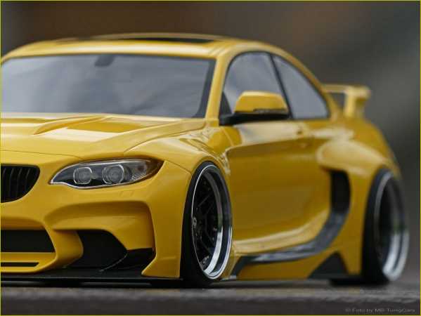 1:18 BMW M235i DARWINPRO MTC BLACK SAILS WIDEBODY 2015 GLM = OVP